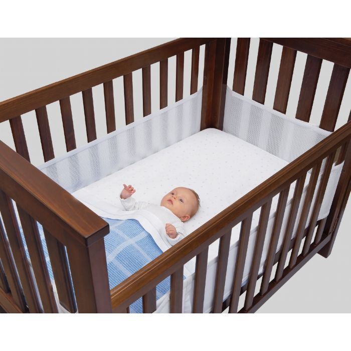 Cot bed 2024 with mesh sides