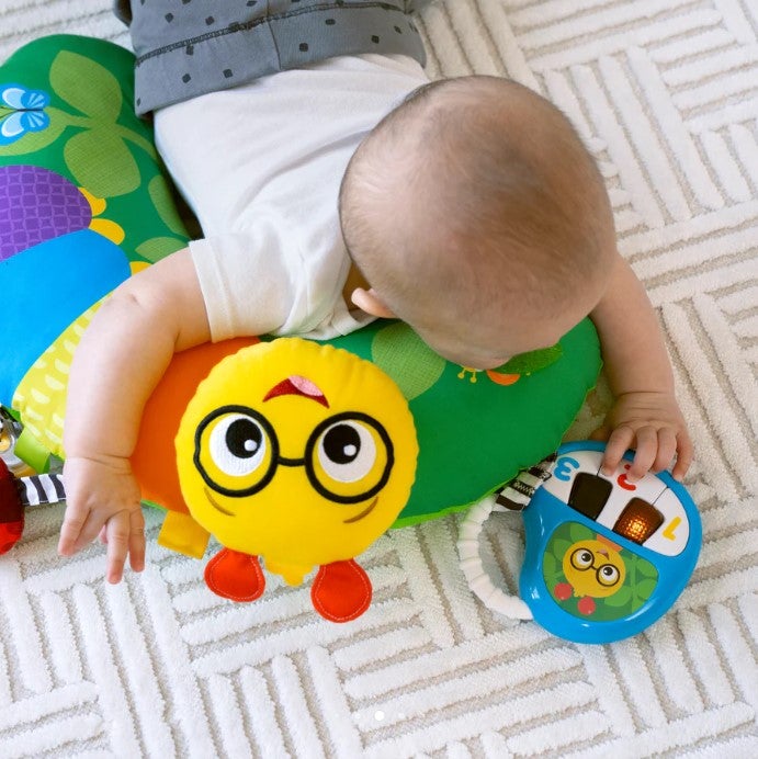 Baby Einstein Cal-a-Pillow Tummy Time Activity Pillow | Activity