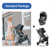 Baby Jogger City Mini GT2 Stroller Stone Grey - Standard Package