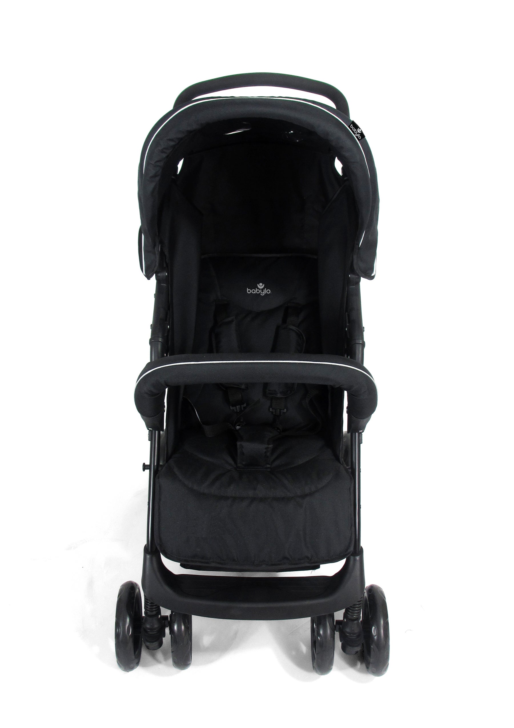 babylo plum travel system black