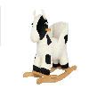 Black and White Calf Animal Rocker