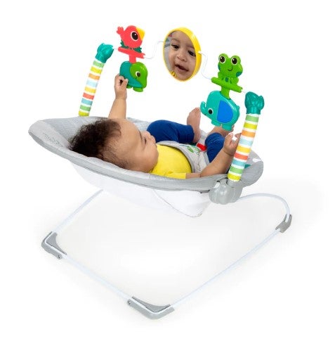 Vibrating baby deals bouncer