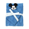 Disney Baby Mickey Blanket with Security Toy Blue