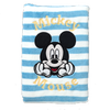 Disney Baby Mickey Mouse Blanket Blue Stripe