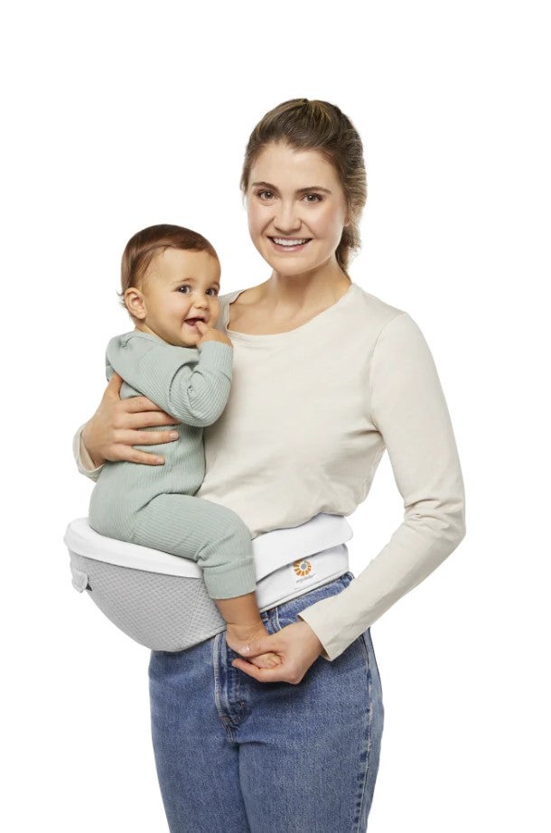 Ergobaby Alta Hip Seat Baby Carrier Pearl Grey Front Back Packs Baby Factory