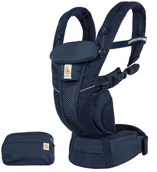 Ergobaby Omni Breeze Carrier Midnight Blue Front Back Packs Baby Factory