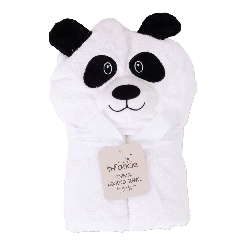 Infancie Panda Hooded Towel Towels Face Washers Baby Factory