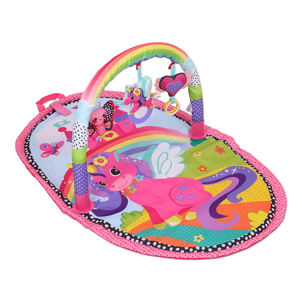 Infantino play mat hot sale pink