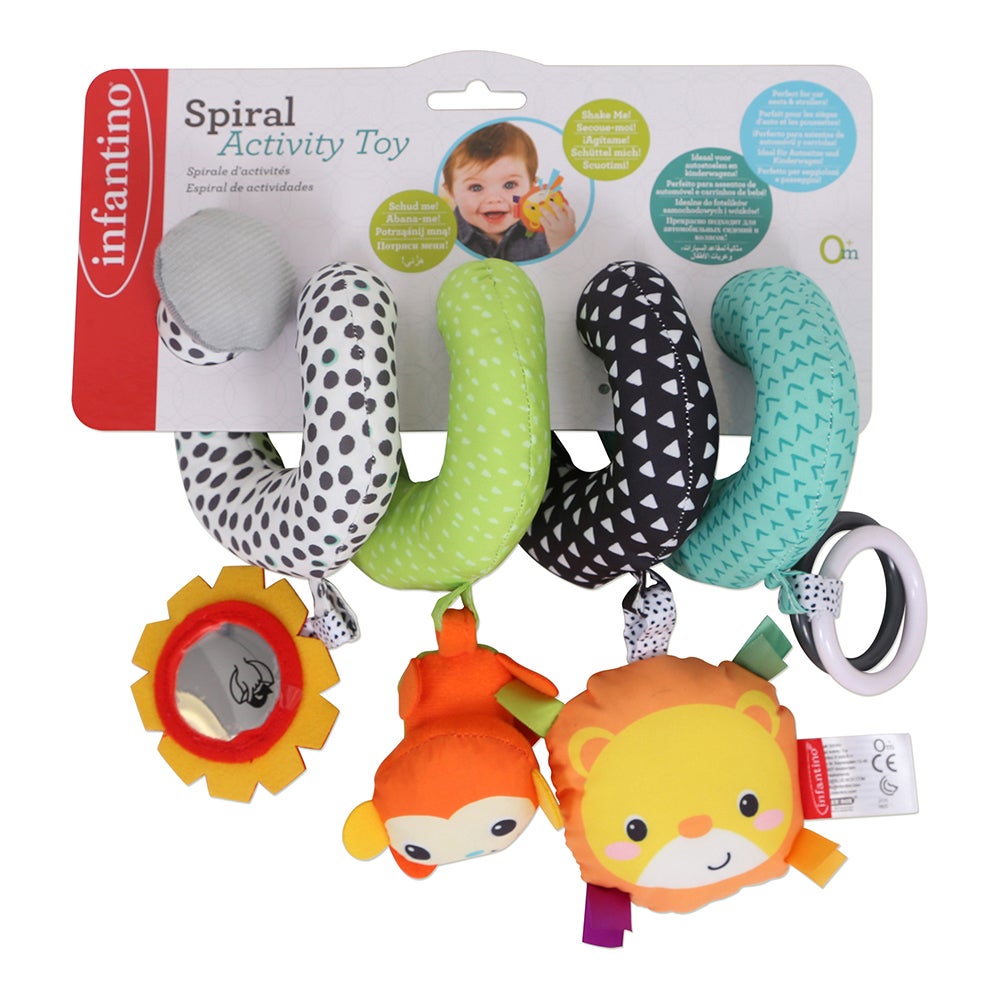 Infantino Spiral Activity Toy Activity Toys Baby Factory