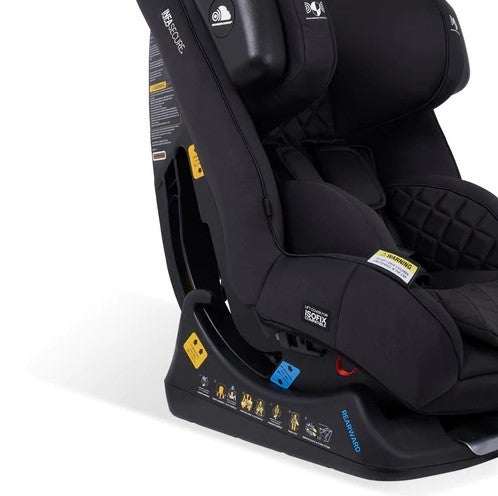 Isofix clearance rear facing