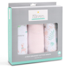 Little Haven Llama 3-Pack Brushed Cotton Wraps