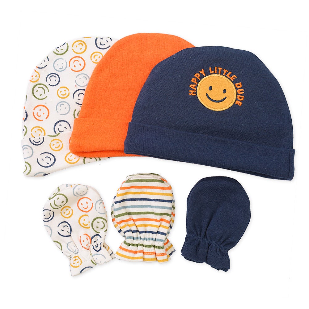 Baby beanie hot sale and mittens