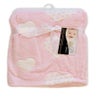 Lullaby Dreams Jacquard Blanket Pink