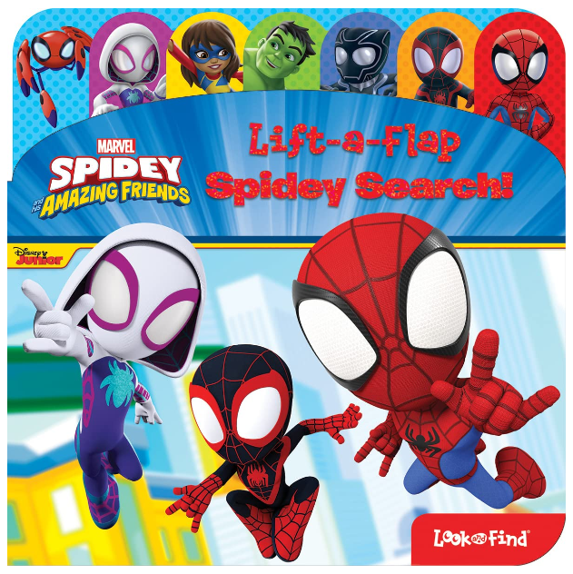 Books　Baby　Find　Marvel　Spidey　Book　Lift-a-Flap　Look　Factory