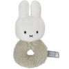 Miffy Fluffy Ring Rattle Green