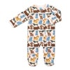 Mobi Minors Brushed Fleece Growsuit