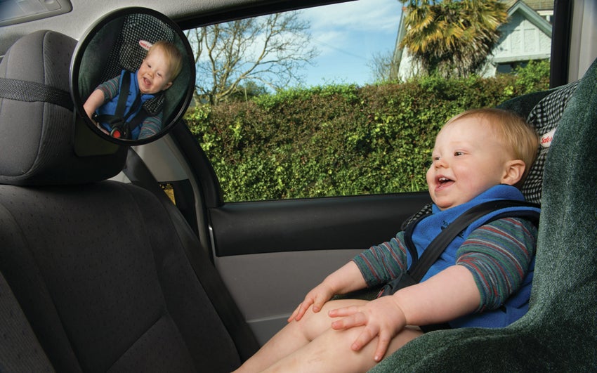 Mirror to see baby in back of clearance car