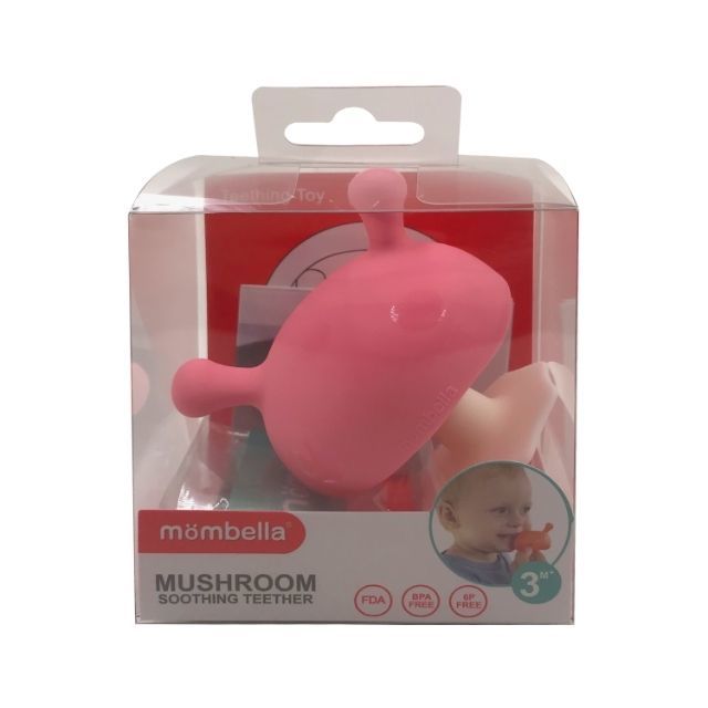 Mombella teether hot sale mushroom