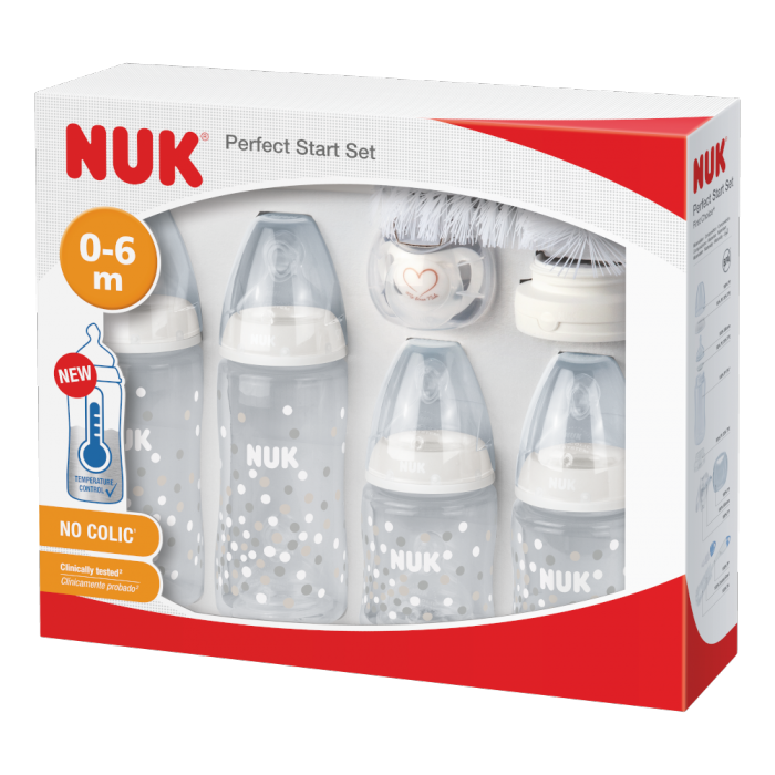 NUK First Choice+ Perfect Start Set | Baby Bottles | Baby Factory