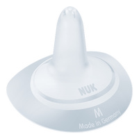 NUK Silicone Nipple Shields Medium Twin Pack