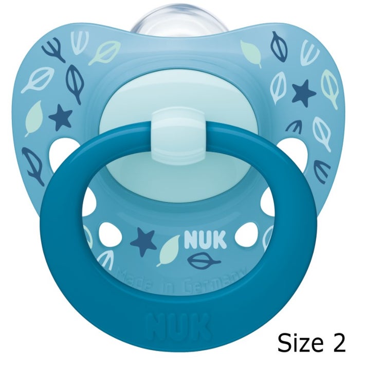 Nuk Signature Soother 0-6 Months 2 Pack - Assorted*