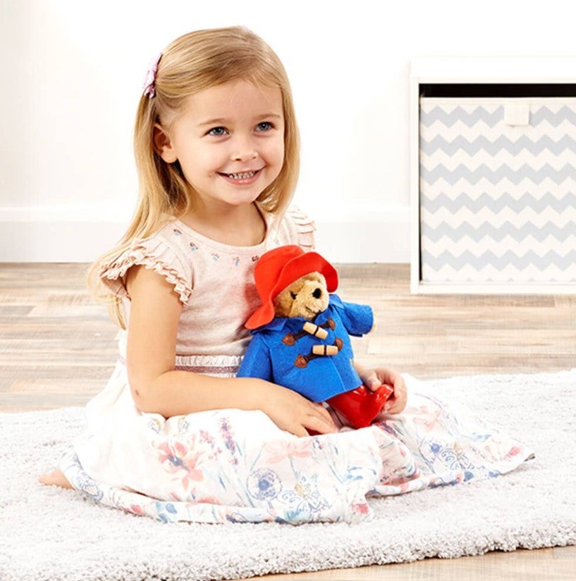 Paddington Bear with Boots & Blue Coat | Soft Toys | Baby Factory