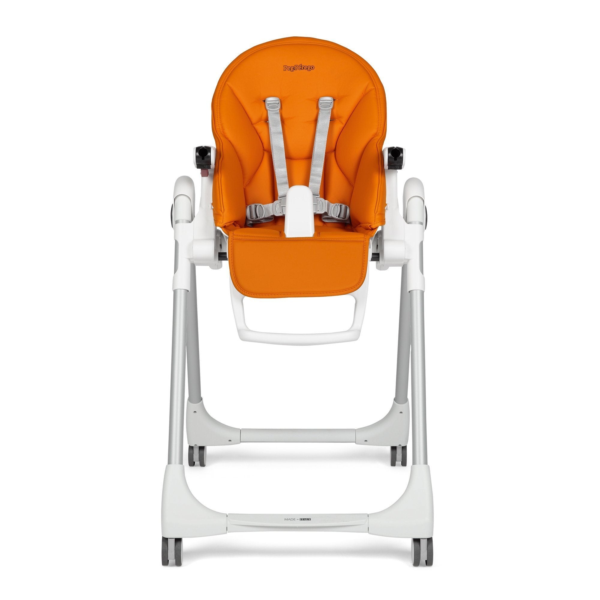 peg perego стульчик для кормления prima pappa follow me arancia