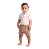 Ricochet Baby Jersey Knit Collared Bodysuit