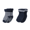 Ricochet Baby Non-slip Grip Socks 2-Pack Navy