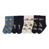 Ricochet Kids Digger Crew 4pk Socks