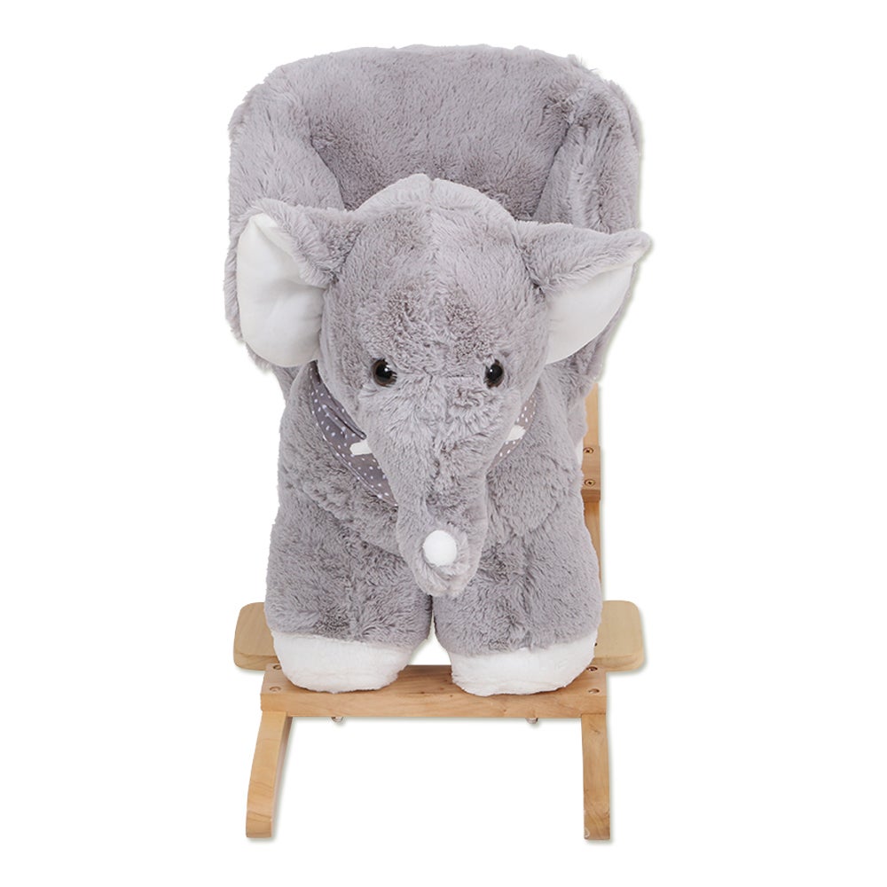 Rocking Elephant Chair Grey Ride On Toys Baby Factory