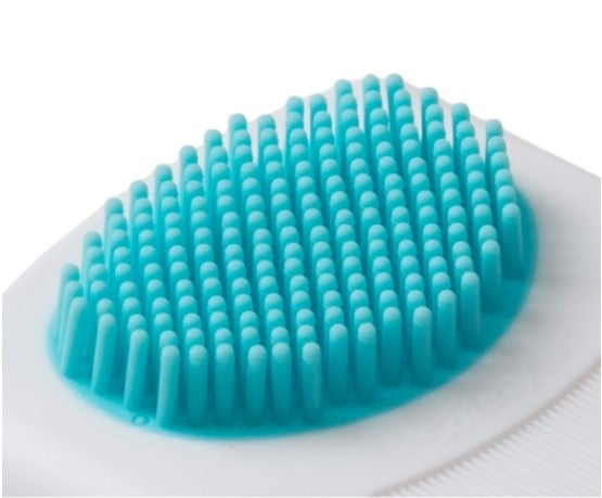 Safety first cradle cap brush store and comb