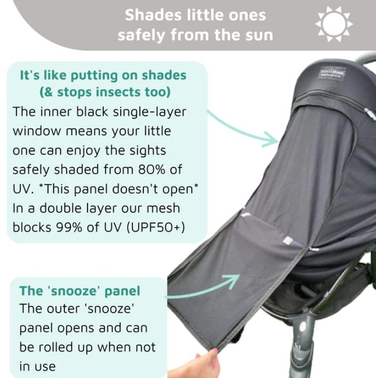 I safe sale buggy shade