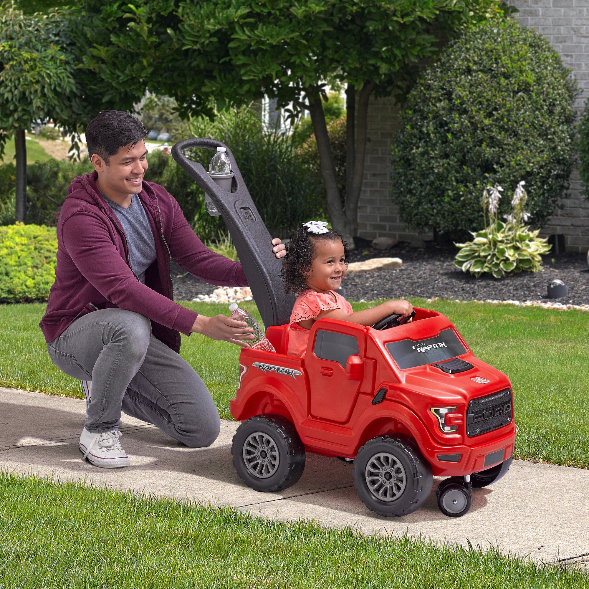 raptor push car