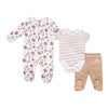 Tangerine Baby 3-Piece Set Cookies