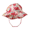 Tangerine Baby Floral Sun Hat