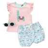 Tangerine Baby Girls 3 Piece Set Llama