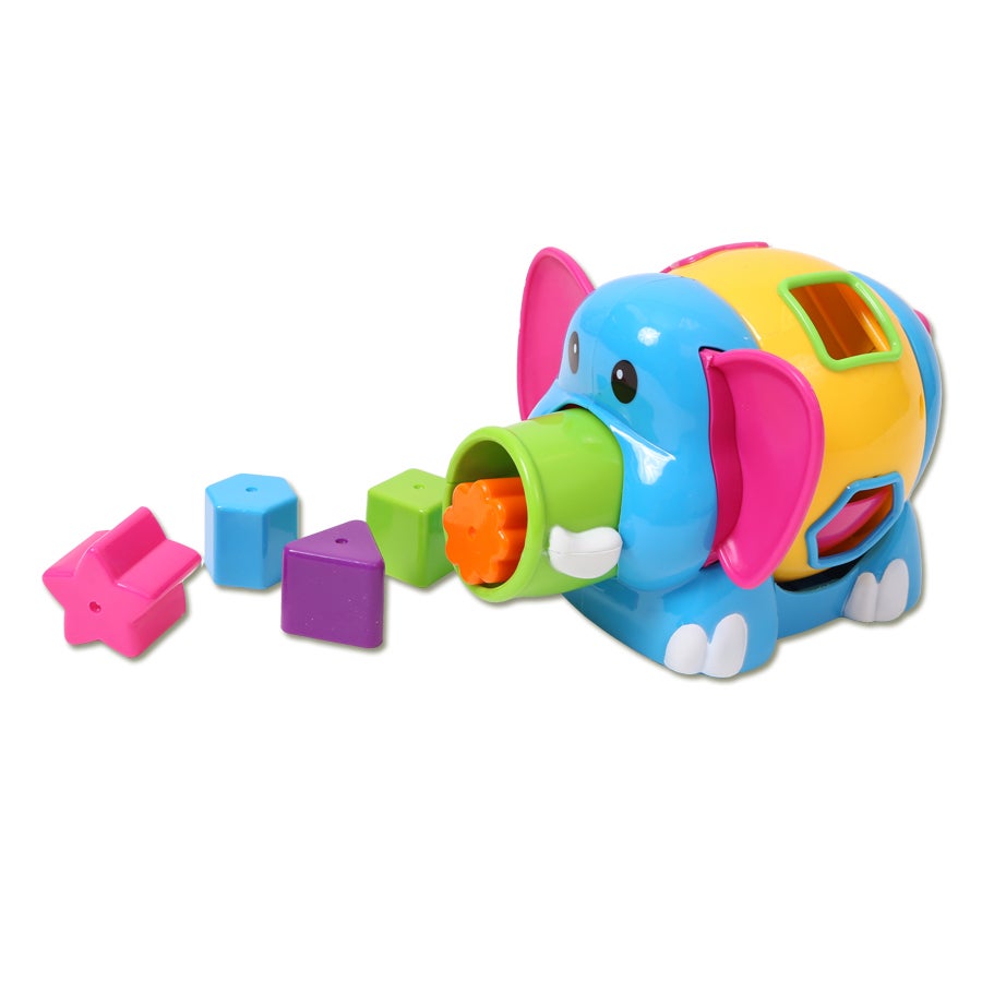 Elephant shape sorter best sale toy