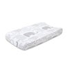 The Peanutshell Grey Changing Pad Cover