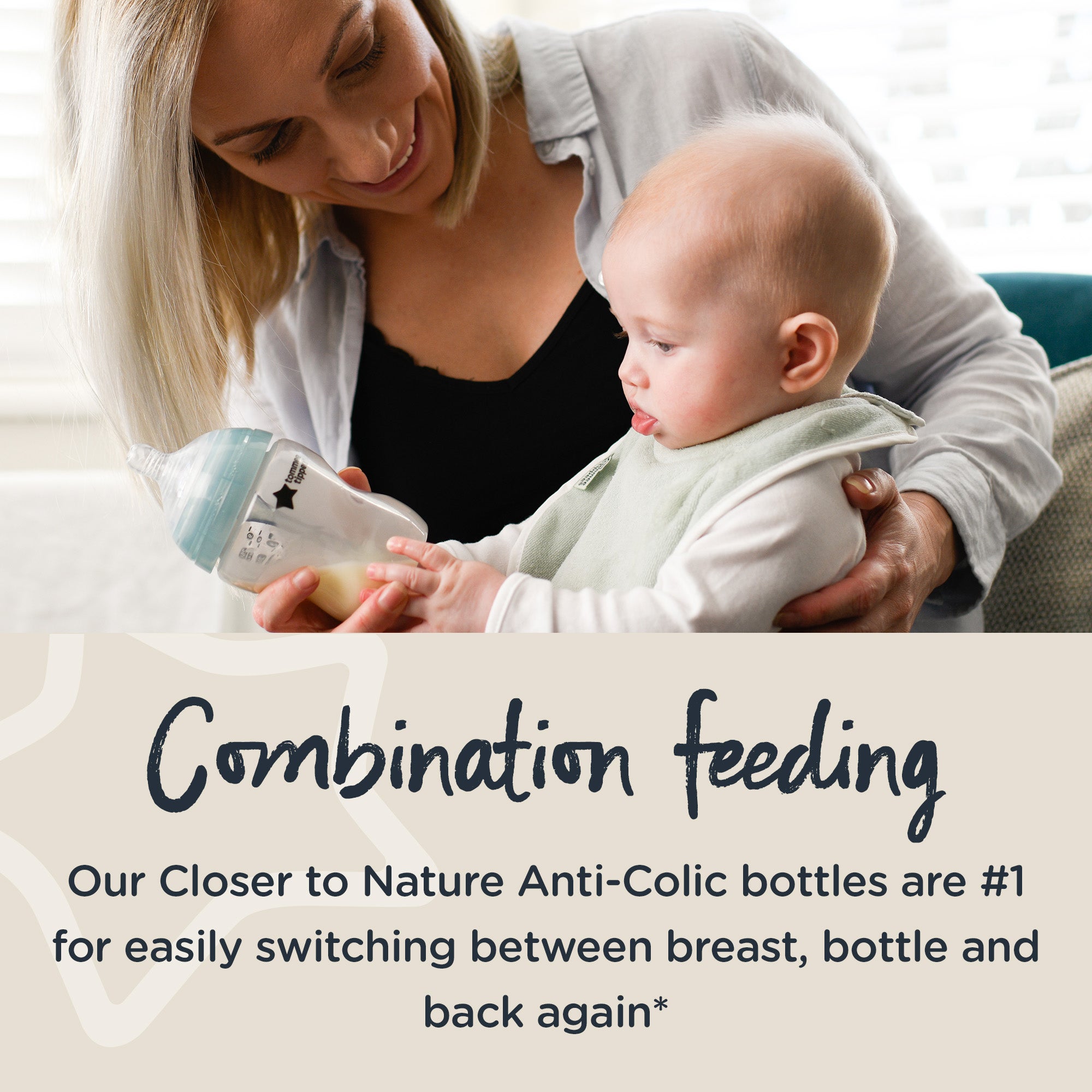 Tommee tippee closer to 2024 nature first feed bottle