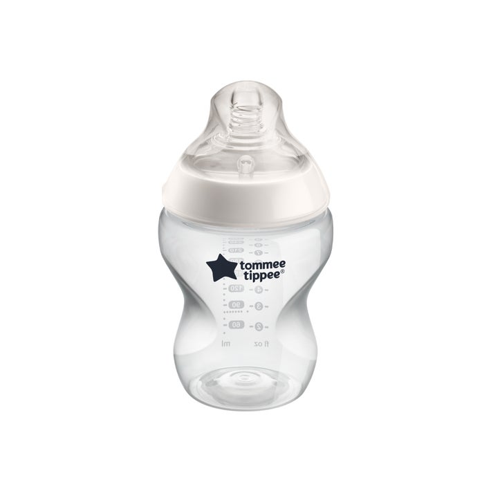 Tommee Tippee Closer to Nature 6 Pack (260ml) Anti-Colic Baby Bottles -  Blue