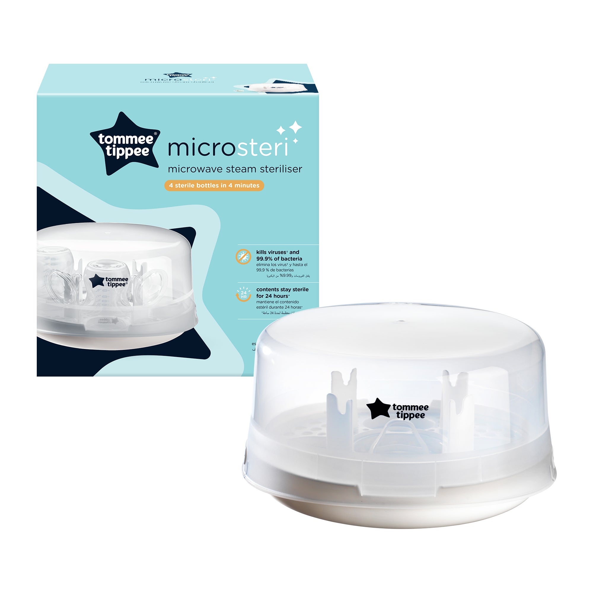 Microwave bottle hot sale steriliser