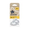 Tommee Tippee Natural Start Medium Flow Teats 2-Pack 3m+